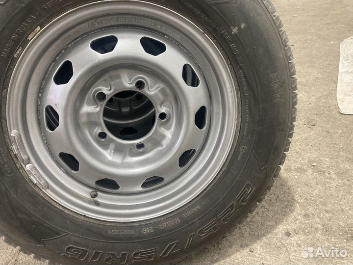 R16 КАМА Кама-219 225/75, PCD 5x139.7 DIA 108