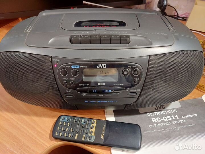 Музыкальный центр jvc RC-QS11