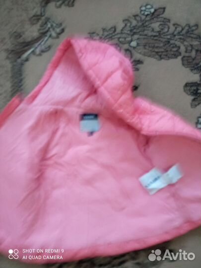 Куртка на девочку 92 98