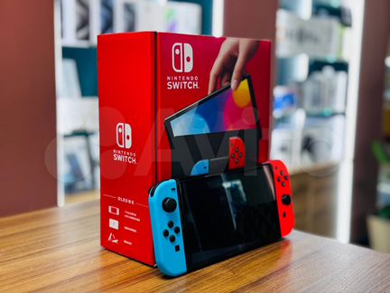 Nintendo Switch Oled 64GB MicroCD 512GB Прошитая