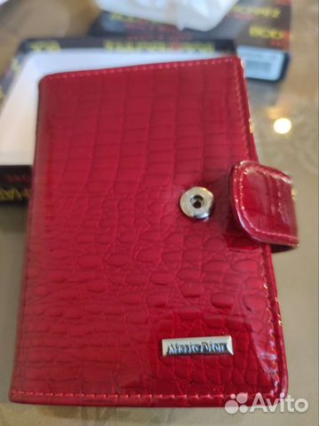 Картхолдер визитница натуральная кожа