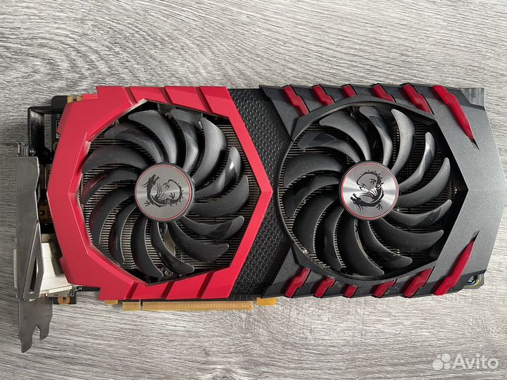Видеокарта MSI GeForce GTX 1080 gaming X 8gb