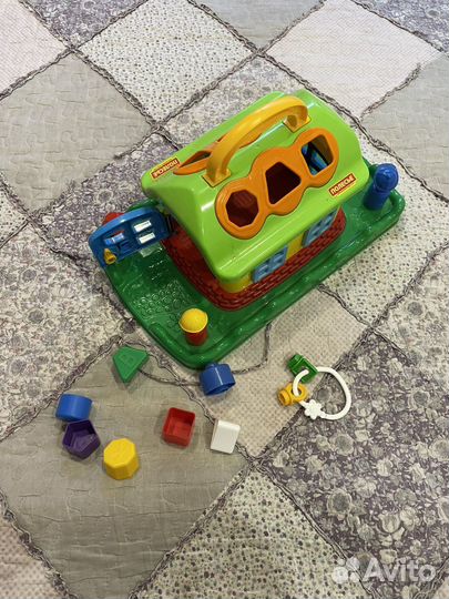 Домик сортер полесье