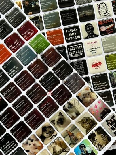 3D стикеры с вашим дизайном оптом