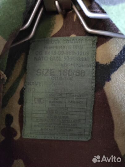 Парка куртка smock combat temperate dpm GB