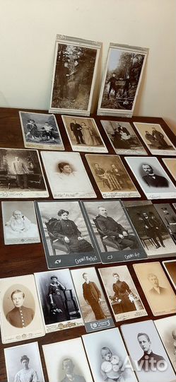 Фотография 19 век антиквариат кабинетная