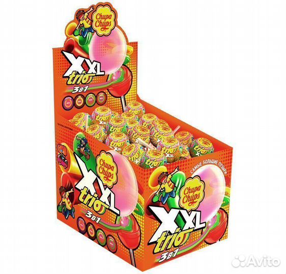 Опт - Chupa Chups XXL Trio