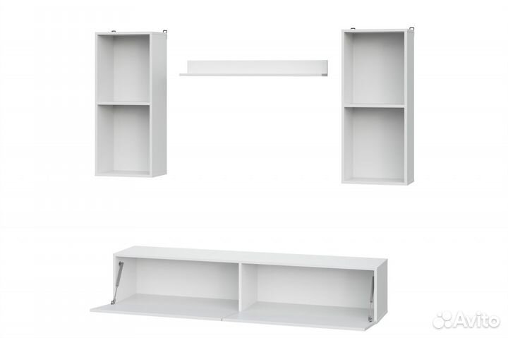 Гостиная мгс 10, Белая Белый Белый. Москва и мо