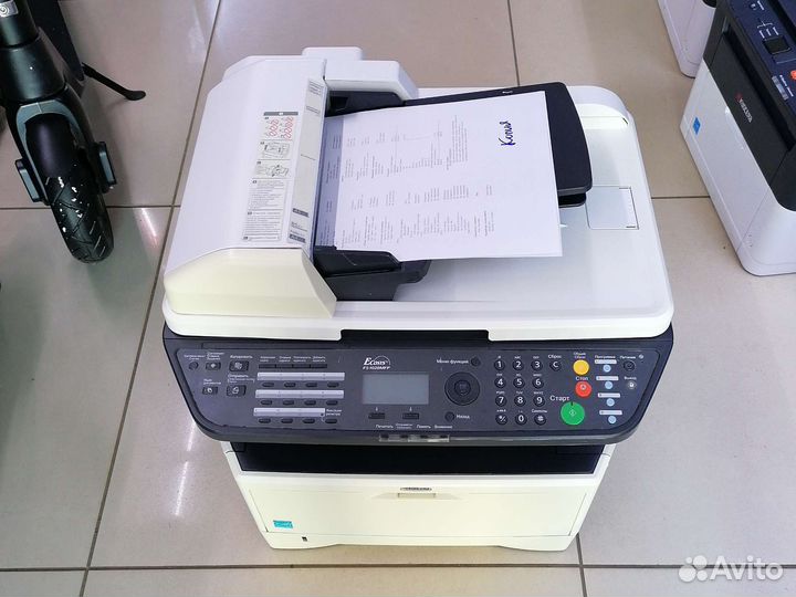 Мфу лазерный kyocera FS-1028MPF