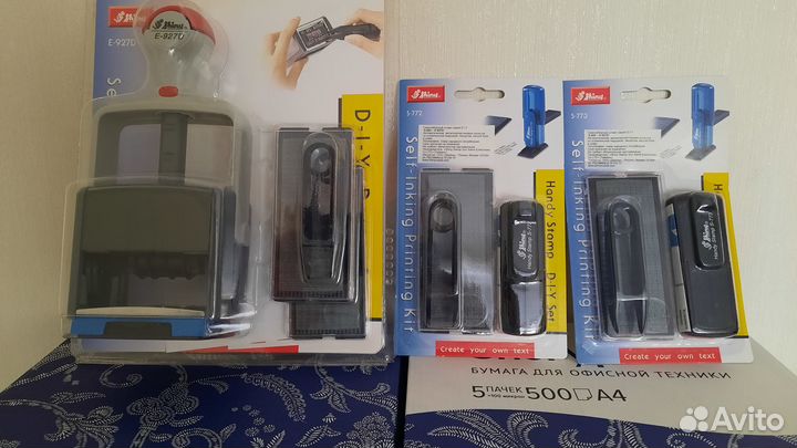 Самонаборные штампы 