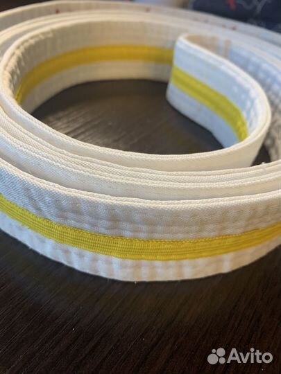 Жёлтый пояс для Джиу-Джитсу