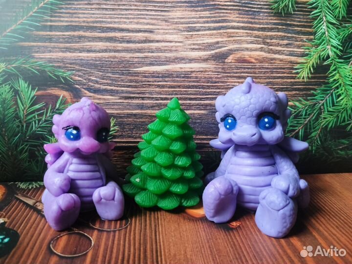 Символ 2024 года мыльный дракон