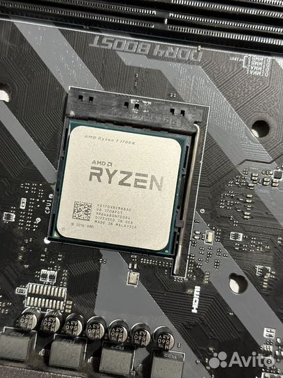 Связка Ryzen 7 1700x + MSI B350 Tomahawk