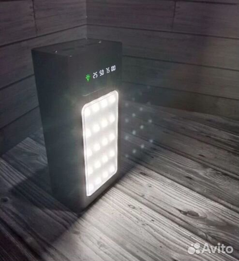 Повербанк Dajbog 50000mAh со встроенными проводами