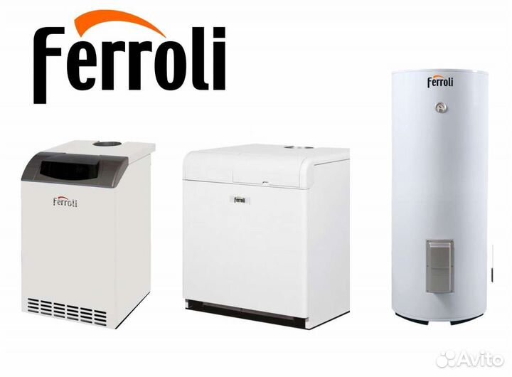 Ferroli Pegasus чугунные котлы (32-119кВт)