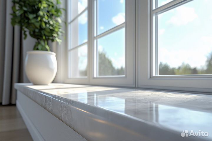 Подоконники по индивидуальным размерам. Расчёт
