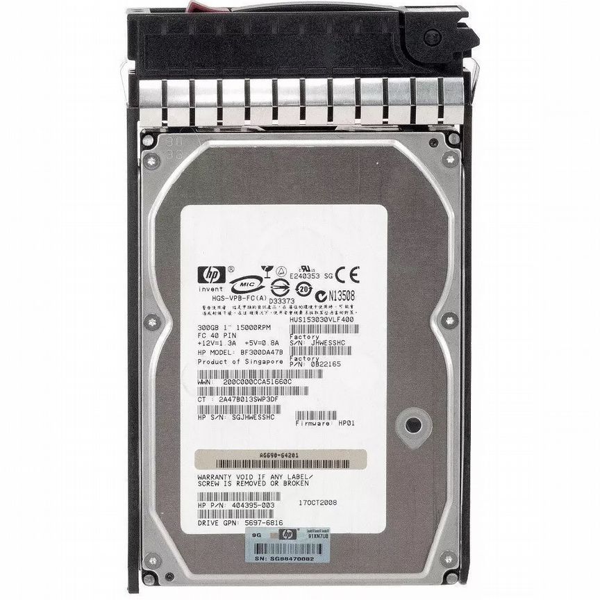 [404395-003] Жесткий Диск Hp Bf300da47b 300gb Fibre Channel 404395-003