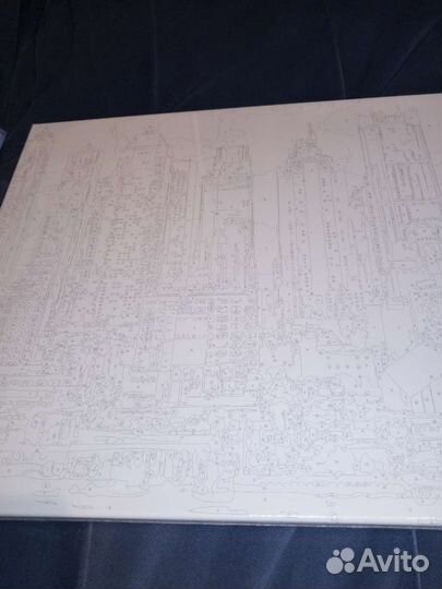 Картина по номерам, новая