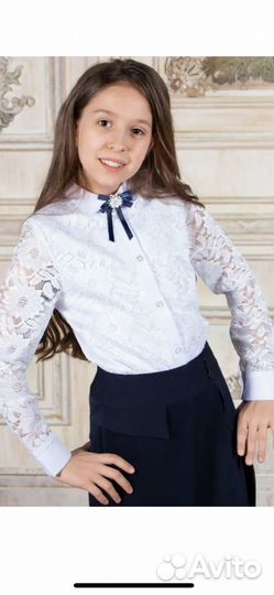 Блузка для девочки 128-134