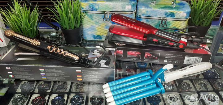 Плойки Выпрямители Гофре Стайлеры Большой выбор