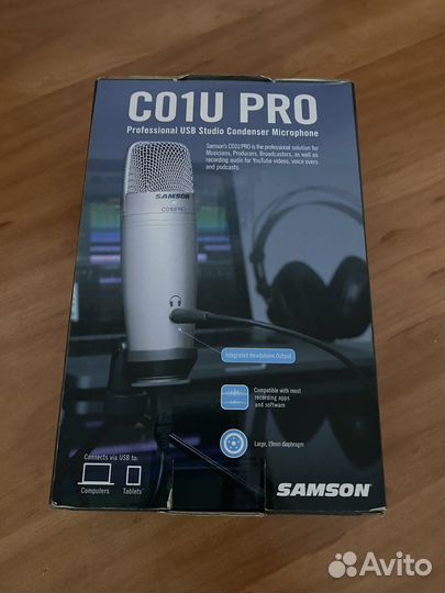Микрофон для студийной звукозаписи CO1U PRO