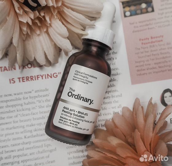The ordinary кровавый пилинг AHA30 BHA 2 peeling