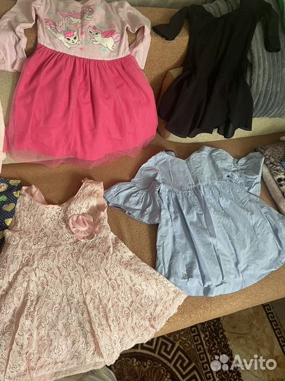 Вещи пакетом на девочку 92-110