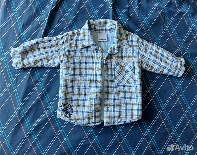 Рубашка утепленная 68