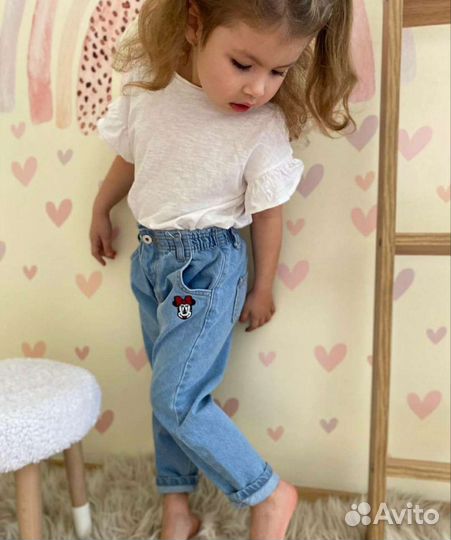 Джинсы для девочки zara