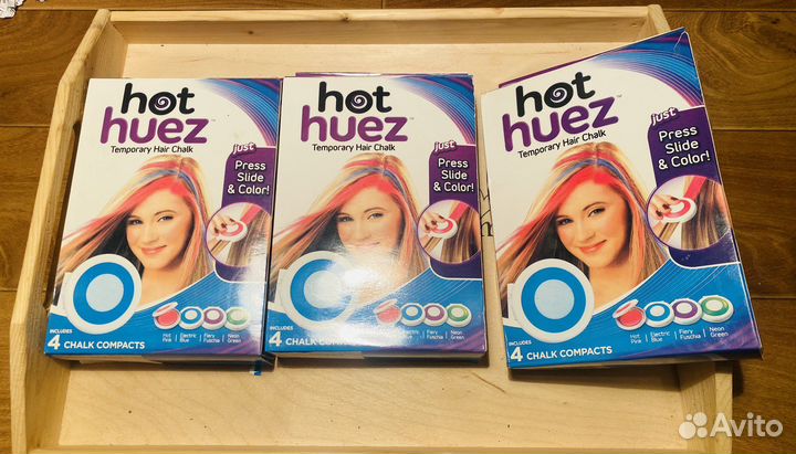 Детские мелки для волос 24 штуки