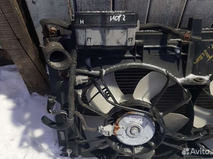 Радиатор тойота авенсис 2 2.0 T250 оригинал
