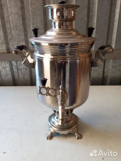 Самовар на дровах СССР