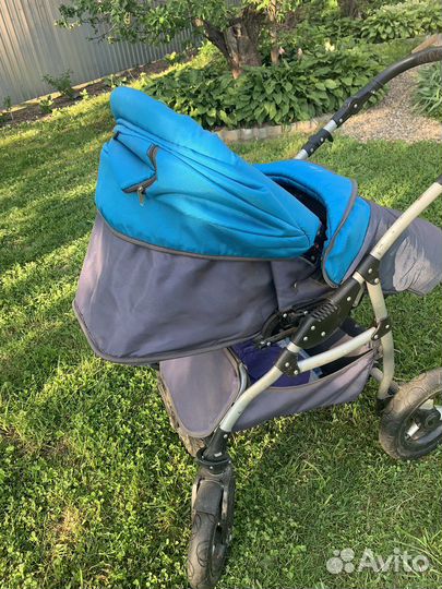 Деская коляска 2 в 1