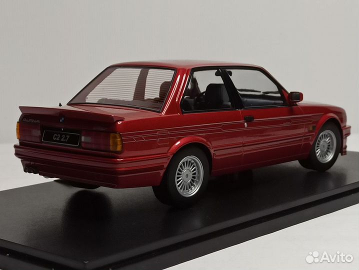 Bmw Alpina C2 2,7 (E30) -1988 Red 1:18 Kk Scale