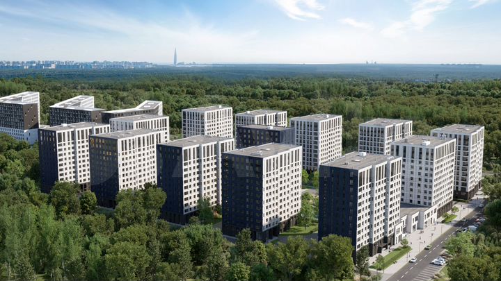 Квартира-студия, 23,6 м², 3/13 эт.
