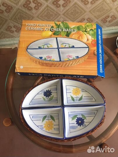 Фарфоровое блюдо