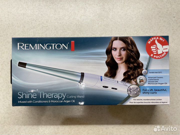 Щипцы для завивки Remington Shine Therapy CI53W