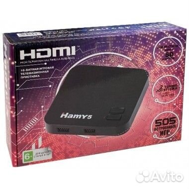 Игровая приставка Sega+Dendy Hamy 5 505-in-1 hdmi