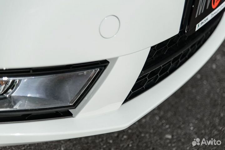 Вставки переднего бампера в стиле RS Skoda Octavia