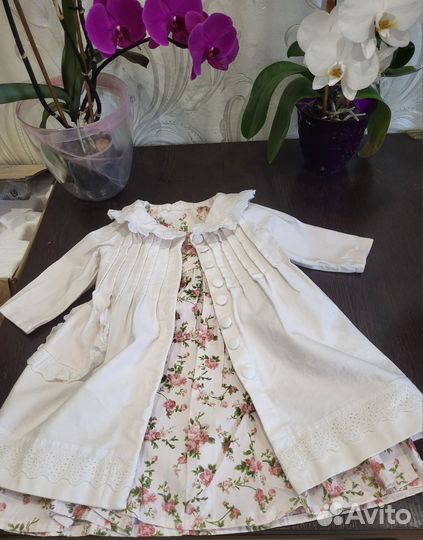 Летнее пальто для девочки