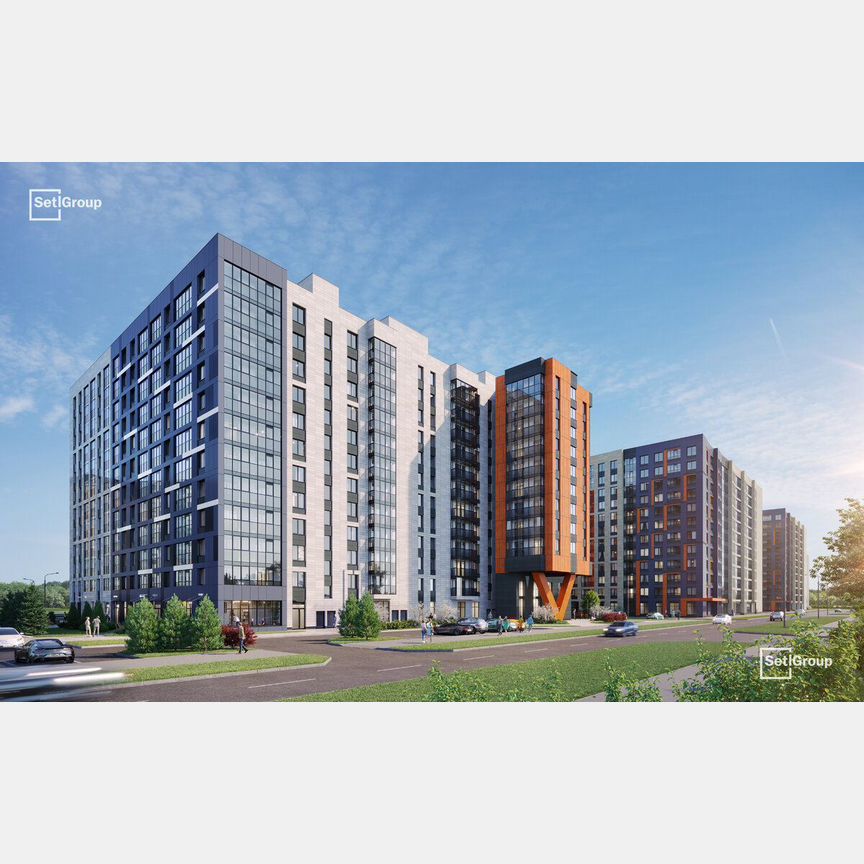 1-к. квартира, 36,6 м², 10/12 эт.