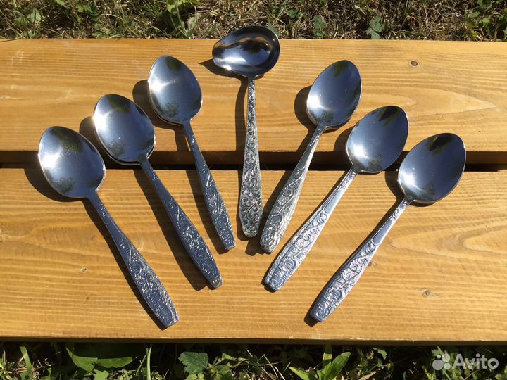 Столовые приборы / СССР/ ложки, ножи, вилки/ нерж