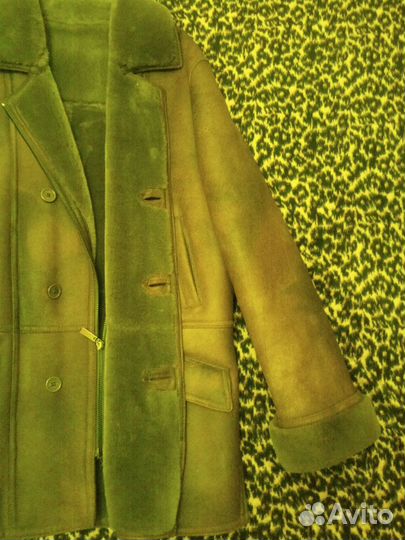 Продам новую мужскую коричневую дубленку