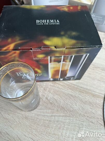 Фужеры, бокалы Богемия 6 шт