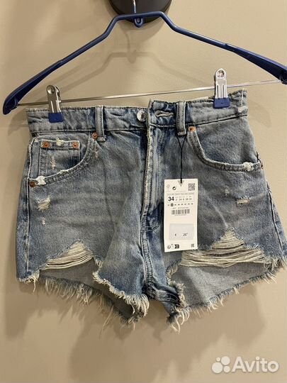 Новые шорты Zara 34