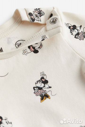 Комплект тройка на девочку Minnie H&M 56 62 74