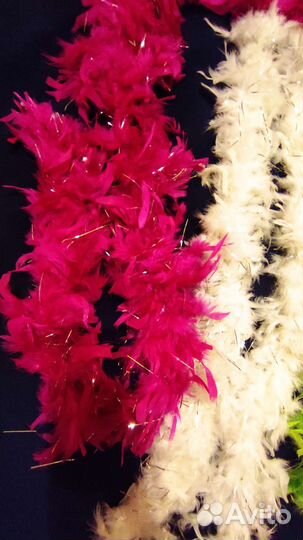 Боа из перьев