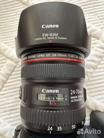 Объектив Canon EF 24-70mm f/4L IS USM