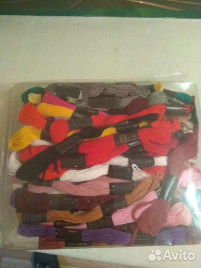 Нитки, мулине, пряжа