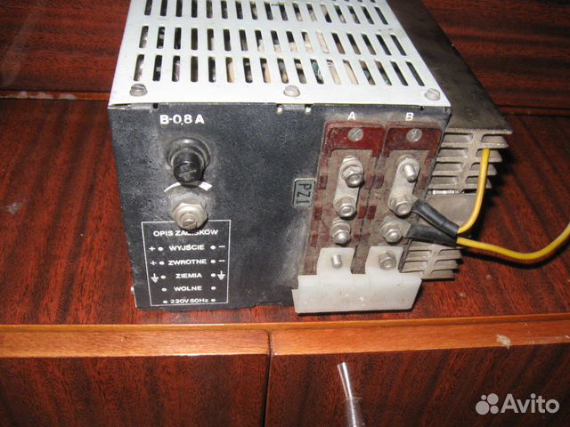 Выпрямители стабилизированные, блок питания